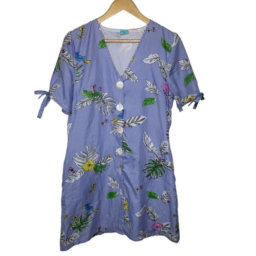 Twilo Floral Stripe Sundress